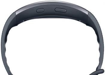 Gear Fit2 software update helps you train more actively Water and dust resistant